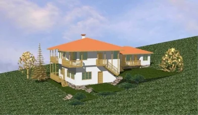 Gästehaus, Ljava Reka im Balkangebirge