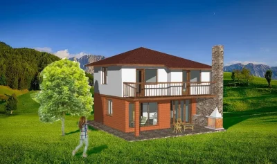 Privats Haus, Pancharevo bei Sofia